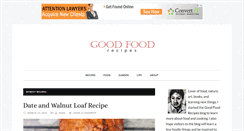 Desktop Screenshot of goodfoodrecipes.com